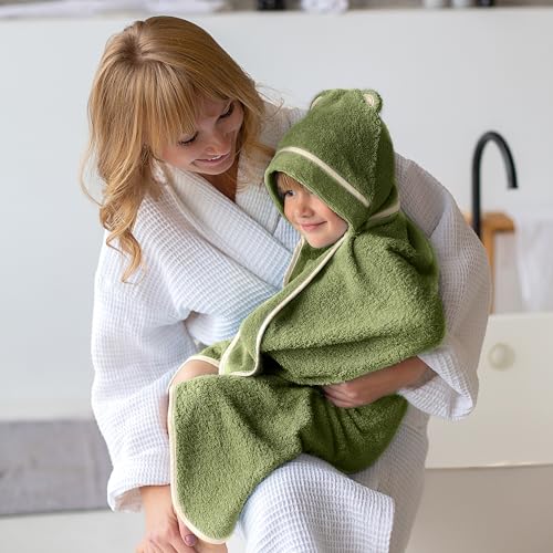 Warm Cuddles Premium Toddler Towel with Hood