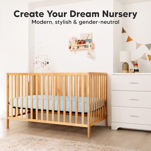 KeaBabies 2-Pack Fitted Crib Sheets - Glacier