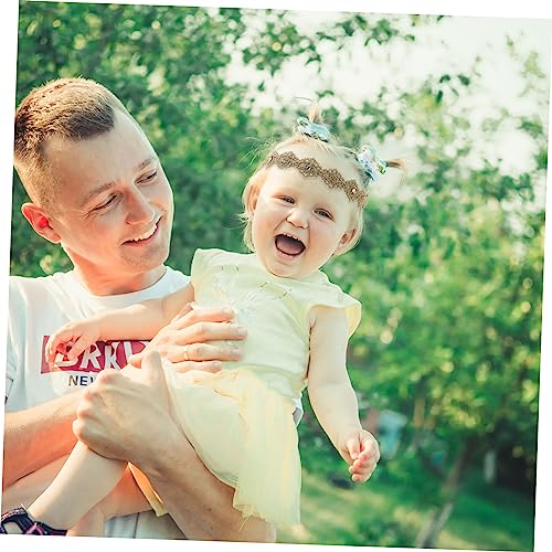 BIUDECO Flower Leaf Headband Set for Kids Party
