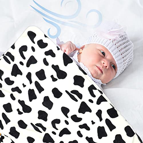 Toyvian Flannel Cartoon Print Baby Hooded Towel
