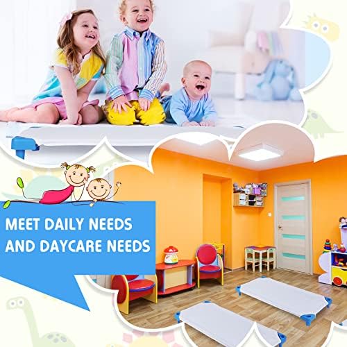 30 Pcs Daycare Cot Sheets Pure Cotton Breathable White Standard Size