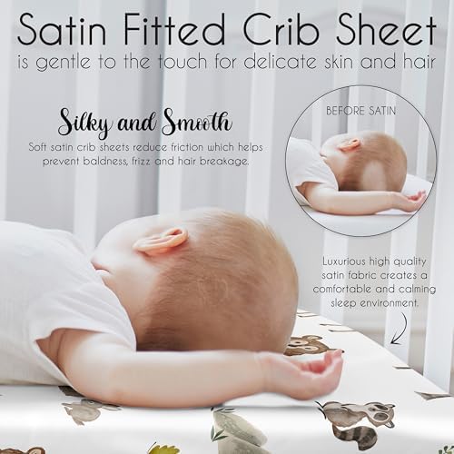 Sweet Jojo Designs Woodland Forest Animals Crib Sheet