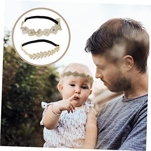 BIUDECO Flower Leaf Headband Set for Kids Party