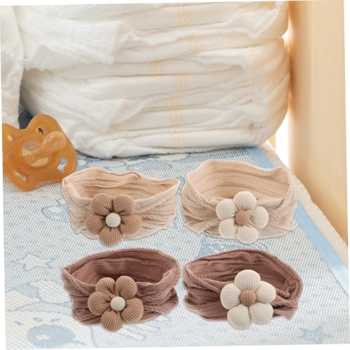 BESPORTBLE 4Pcs Floral Headbands for Newborns Kids