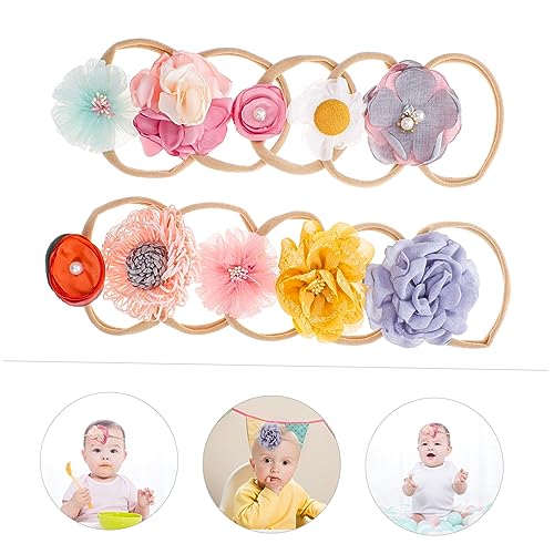 DECHOUS 10 Styles Baby Headbands for Boys Girls