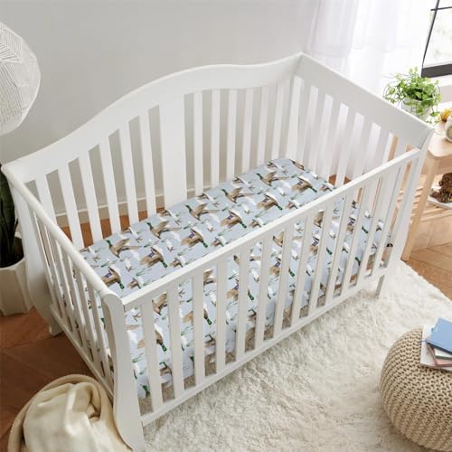 Duck Hunting Mallard Crib Sheet for Baby Boy