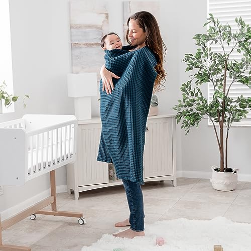 Comfy Cubs Waffle Weave Baby Blanket - 40 x 40