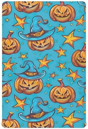 Qilmy Pumpkin Fitted Crib Sheet for Baby