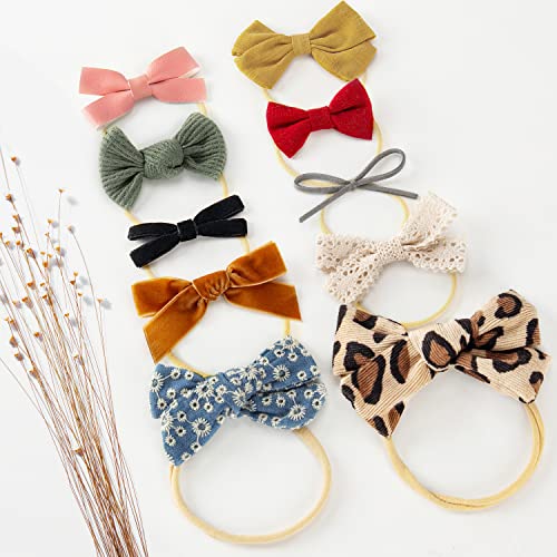 VISBL Baby Girl Headbands and Bows Forest