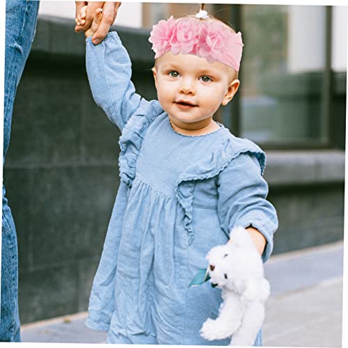 PartyKindom 3 Pcs Baby Bow Headbands for Girls and Boys