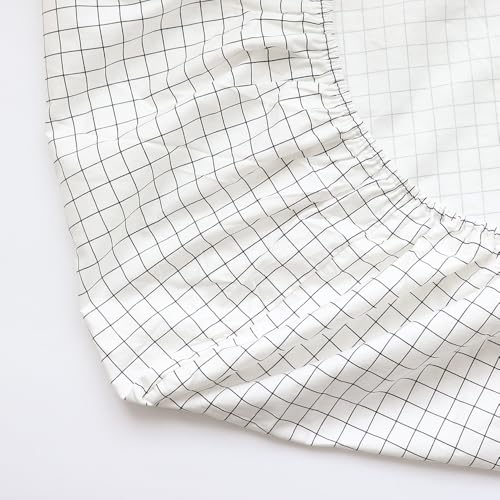 100 Cotton Crib Bedding Set 3 Pcs White Baby Bed Linen