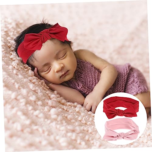Baby Girls Hairband Set with Big Bows