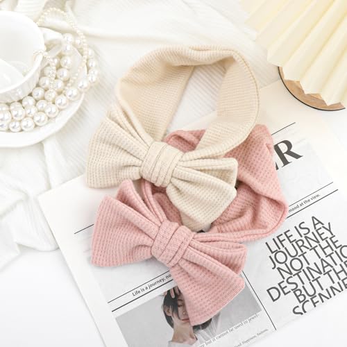 YanJie Stretchy Waffle Headbands for Baby Girls