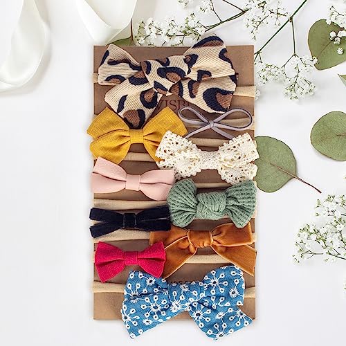 VISBL Baby Girl Headbands and Bows Forest