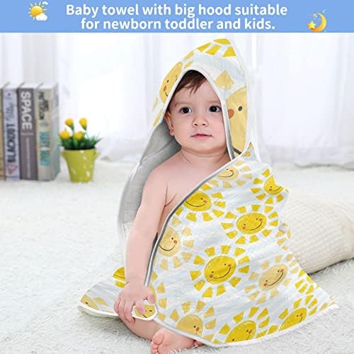 Kigai Cute Sunshine Baby Towel 30x30 Inch