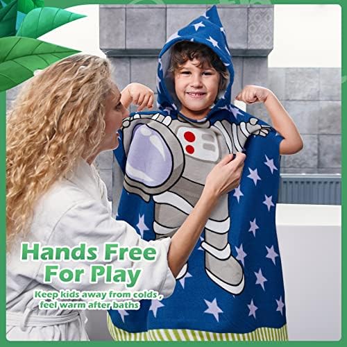 Chumia 3 Pack Hooded Beach Towels for Kids 1