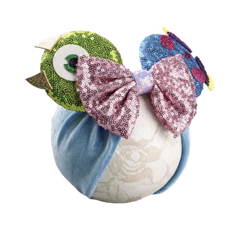 JIAHANG Baby Girl Monster Mouse Ears Turban Headband