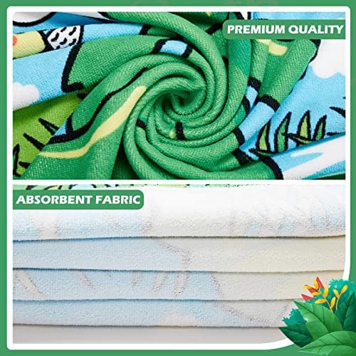 Chumia 3 Pack Hooded Beach Towels for Kids