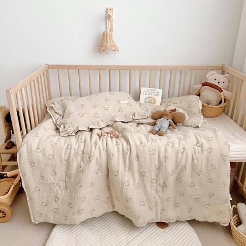 BuLuTu Toddler Blanket Rabbit Pattern 60x80 Inches