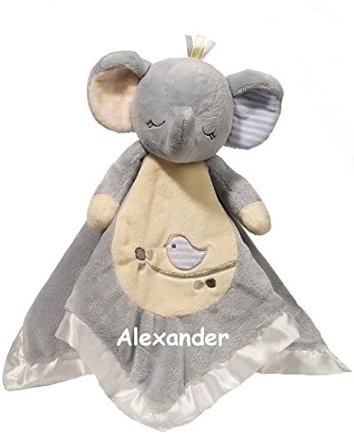 Douglas Personalized Elephant Baby Snuggle Blanket - 13 Inches