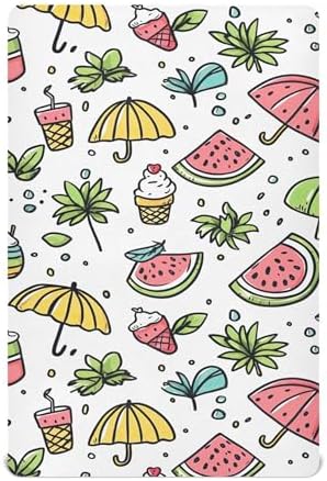 Qilmy Soft Breathable Crib Sheet for Baby
