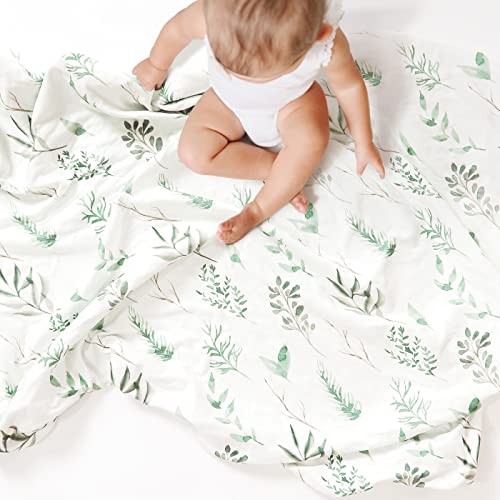 GRSSDER Super Soft Jersey Knit Baby Blanket