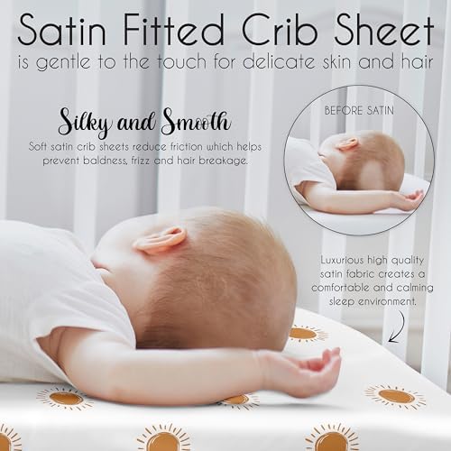 Sweet Jojo Designs Orange White Boho Crib Sheet