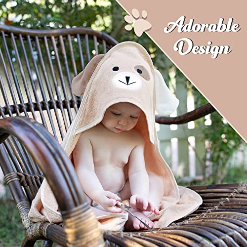 Premium Baby Towels with Hood - Brown