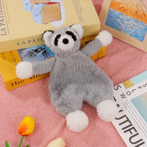 Apricot Lamb Raccoon Lovey Blanket for Babies 103 Inches 1