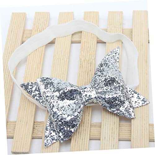 Elegant Sequin Bow Hair Band for Girls Baby Headbands