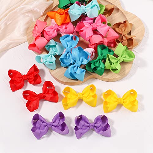 YLEN Hair Bows for Girls with Alligator Clips 120PCS