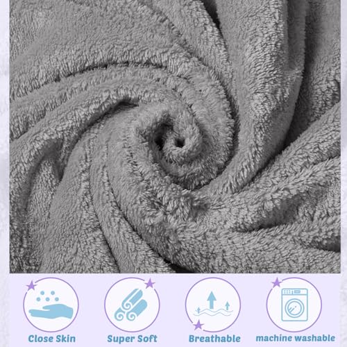 Chumia 6 Pack Baby Hooded Towels 30x30 Inch