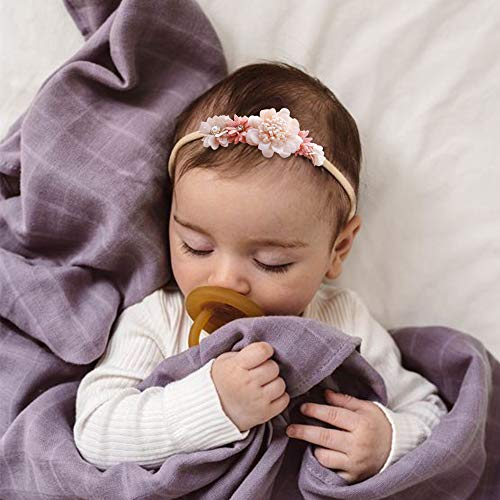 Cherrboll 3pcs Baby Girl Headbands Flowers