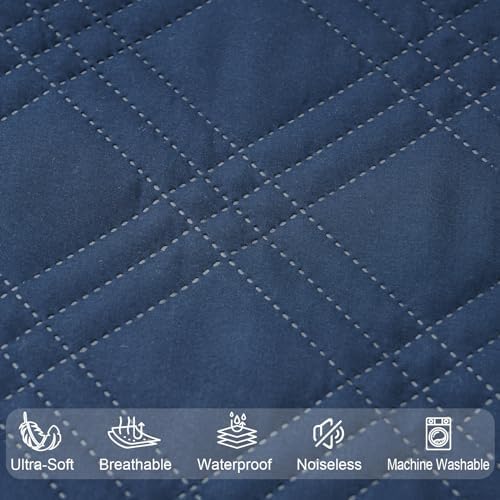 Davids Kids 2 Pack Waterproof Crib Mattress Protector