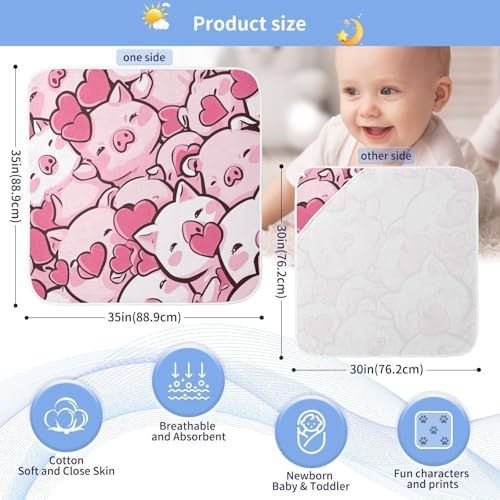 PaChyLuu 35x35 Inch Baby Hooded Towel