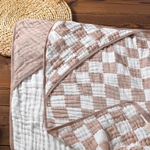 HardNok Ultra Soft Muslin Baby Towel Set 4-Piece