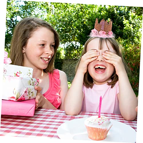 Baby Flower Crown Headband for Boys and Girls Birthday Celebration