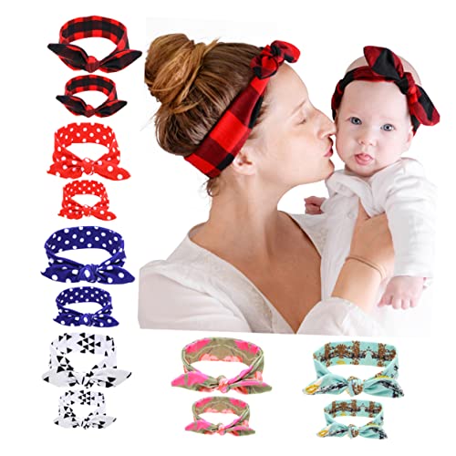 Wakauto Infant Headwrap Headband with Bunny Ears for Toddler