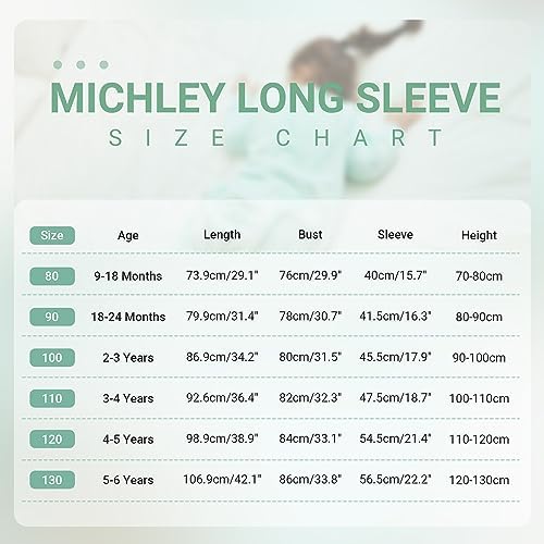 MICHLEY Flannel Baby Sleeping Bag Unisex Reusable for Winter