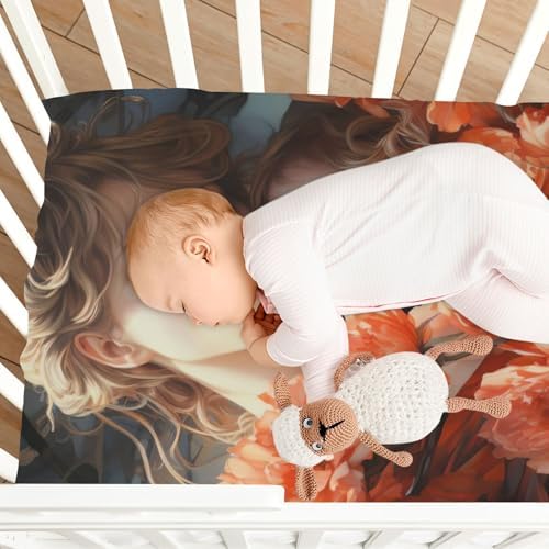 Wajiw Crib Sheets for Babies Soft Breathable Fitted