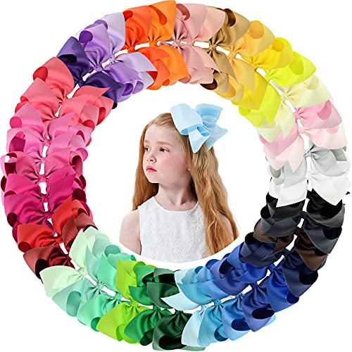YHXX YLEN 80pcs Toddler Hair Bows with Clips