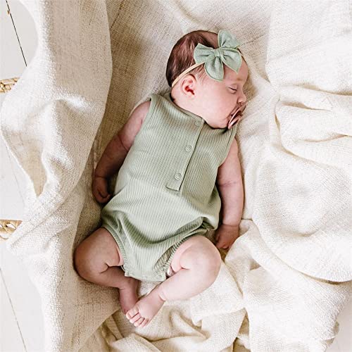 Sugarmelon Linen Bow Headband for Baby Newborn Infant Toddler