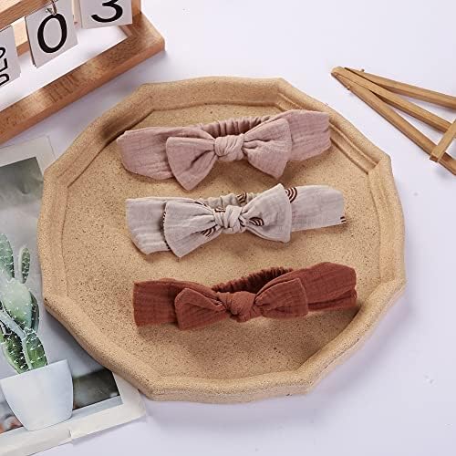 4PCS Baby Girls Headbands with Bows