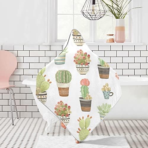Kigai Soft Baby Hooded Towel 100 Cotton 4 Layer 30x30