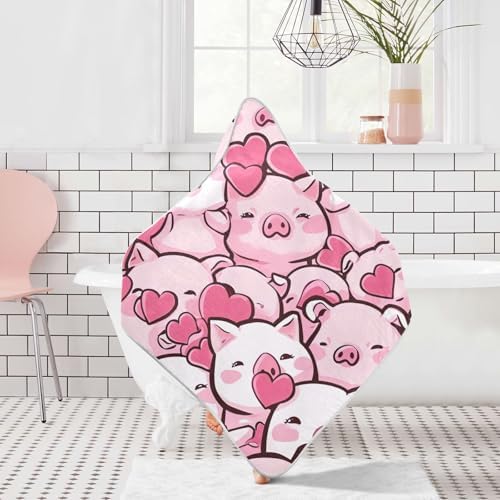 PaChyLuu 35x35 Inch Baby Hooded Towel