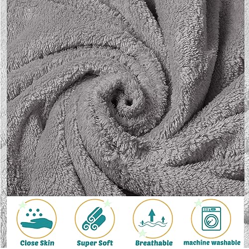 Chumia 6 Pack Baby Hooded Towels for Newborns and Toddlers