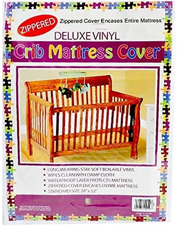 Dependable Industries inc Deluxe Vinyl Crib Mattress Cover