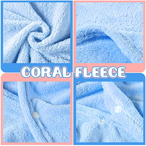 Kenning 4 Pack Toddler Bath Towels with Hood 28x55 Inch