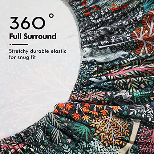 Culclendy Soft Fitted Crib Sheet - Jungle Animals